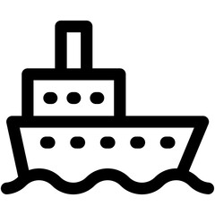 Cruise Vector Icon