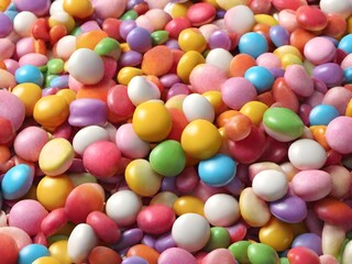 Fototapeta premium Candy Pattern Background Very Cool