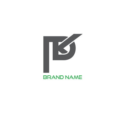 PK logo. EPS file. Editable Color. CMYK Color mode. Free Font used. Easy To Download.
