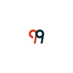 Creative minimal logo design Number 9, 99  