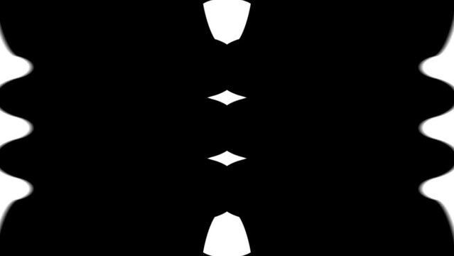 abstract black and white transition four pack for smooth video cut editing
