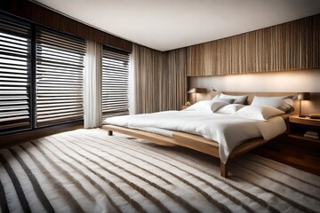 bedroom in hotel