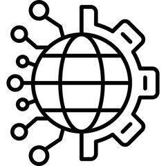 Digital Transformation Icon