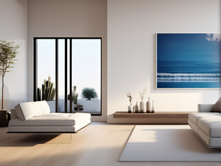 Inviting Modern Living Room Interior 