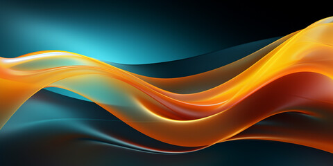 blue and orange abstract background