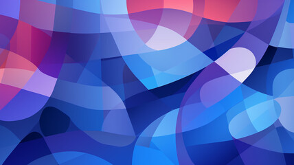 Obraz premium Modern abstract colorful geometric background. Shapes with trendy gradients composition for your design.