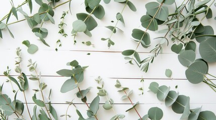 green leaves on a white wall