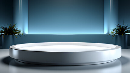 
product showcase stand 3d display podium