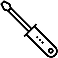 Screwdriver Vector Icon 