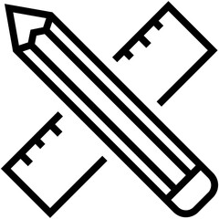 Draft Tools Vector Icon