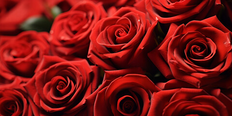 Thick Textured Red Rose Background stock photo