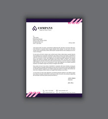 corporate modern letterhead design template. creative modern letter head design template for your business. letterhead, letter head, simple letterhead design.