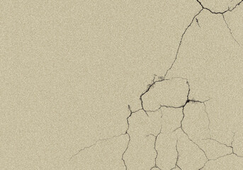Grunge style cracked texture