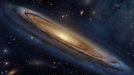 Andromeda Galaxy, Space, Galaxy, Stars 