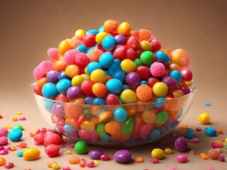 Obraz premium Candy Pattern Background Very Cool