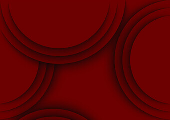 Abstract minimal red circles background