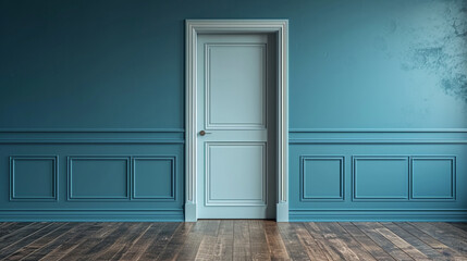 With an optical illusion door that appears to lead to an other dimension, you may give your closet a surprising touch. 
