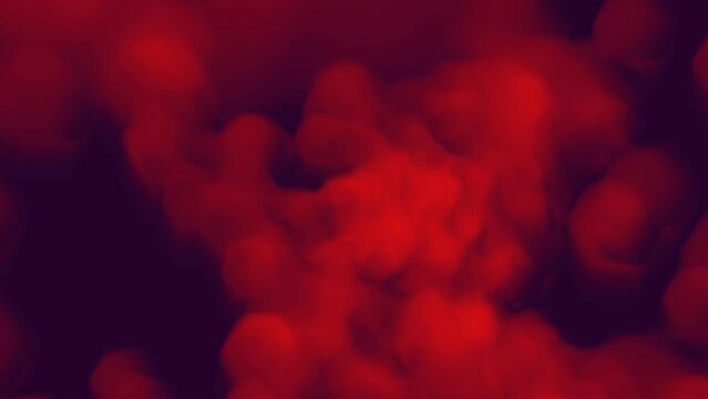Red smoke seamless infinite loop background