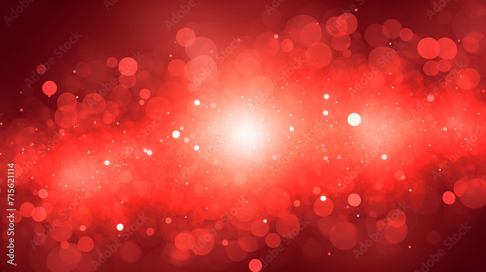 Poster red circle pattern background image.