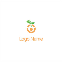 O Letter logo Health and wellness
