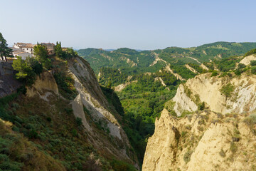 Aliano, historic town in Basilicata, Italy
