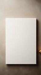 Fototapeta premium white paper on the wall