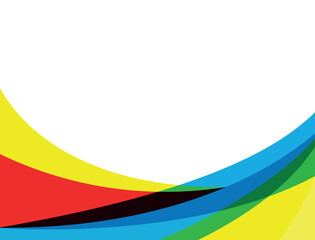 Olympic background. Abstract multicolored background. Vector graphics for design.