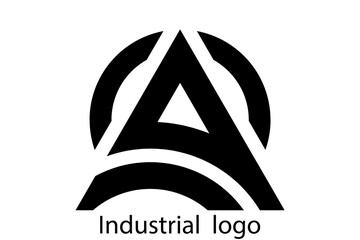 Industrial Logo Design, Modern Manufacturing Icon, Industrial Strength Logo
