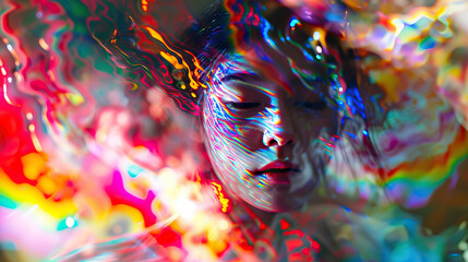 Photographer: Wielding a Magical Camera, Capturing Animated Moments That Unfold like Scenes from a Storybook, in a Rainbow Kaleidoscope of Colors.