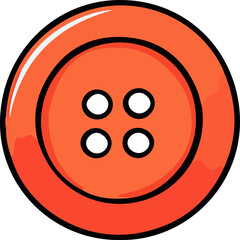 Fototapeta premium button vector design illustration isolated on transparent background 