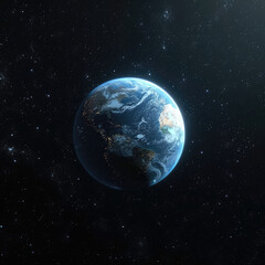 Obraz na płótnie Canvas Planet in space. High resolution image.