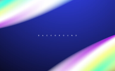 Colorful abstract blue shiny blur background design