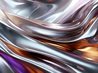 Metalic Fluid Fabric Liquid background color