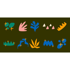 Abstract Shape Decoration