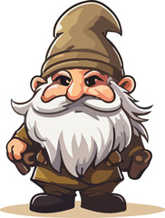 dwarf design illustration isolated on transparent background
