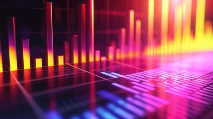 Abstract Data Analytics Visualization