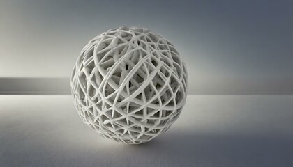 Abstract sphere, 3d render