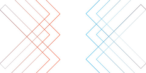 Abstract overlapped shapes and multiple lines. Modern business presentation template design. Futuristic architectural concept for dynamic websites, striking posters, and business booklets. 