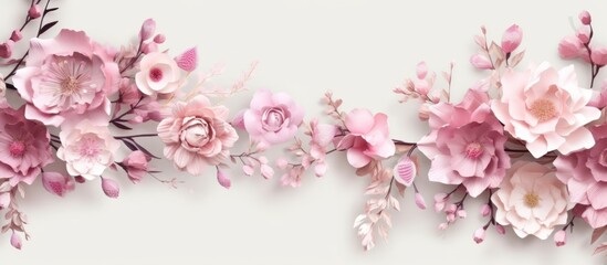 Fototapeta premium wedding flower decoration wallpaper