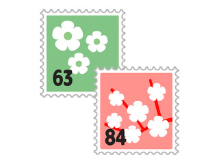 切手のイラスト