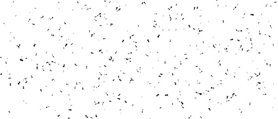 Vintage weathered black texture. Dark grunge pattern overlay on transparent background. Screen background example.