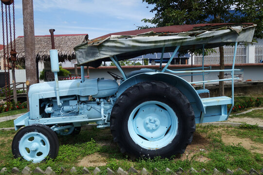 Machine in Kinta Tin Mining Museum in Kampar, Malaysia