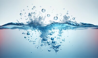 dynamic surface of water background