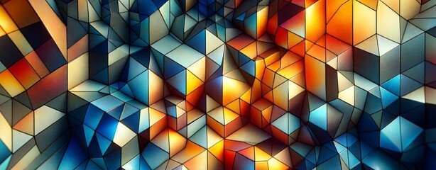 geometric abstract pattern Background