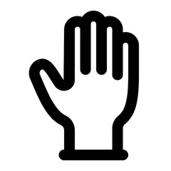 Obraz premium Medical Glove Icon