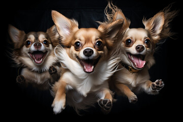 Running Chihuahuas