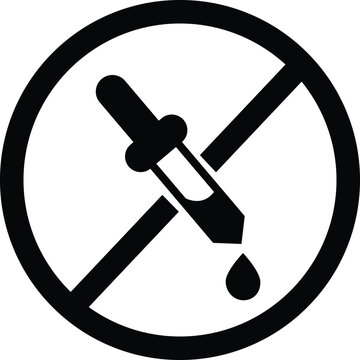 no artificial flavor icon. no artificial flavor product badge sign. natural organic product symbol. flat style.