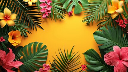 Fototapeta premium floral frame in bright colors is realistic for wedding invitation invites, wallpapers, fashion, background, texture, and wrapping.