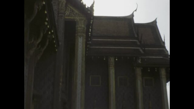 Thailand 1978, 1970s Bangkok Temple Views