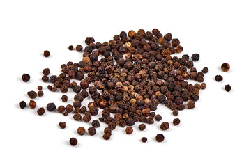 Ground black pepper. isolated on a white background.